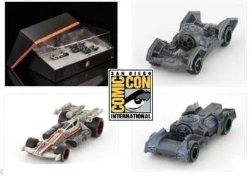 SDCC 2016 Hot Wheels Star Wars Carships Trench Run