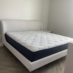 West Elm King Size Bed Frame And Mattress