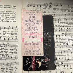 1977 Elvis Ticket Stub