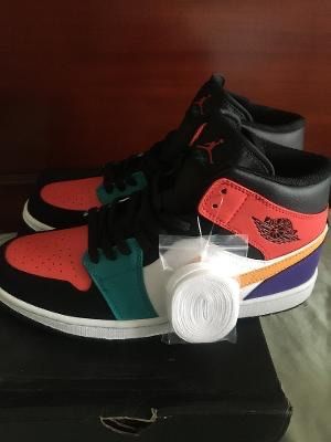 Air Jordan 1 Mid Multicolor