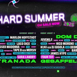HARD SUMMER SUNDAY TICKET 