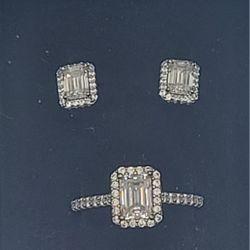 Moissanite Diamonds Set