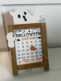 Halloween Ghost Calendar