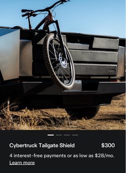 Tesla Cybertruck Tailgate Shield
