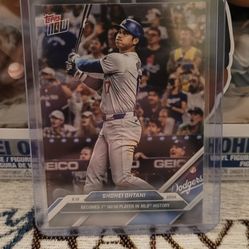 Pop Shohei Ohtani #105 Exclusive & 106 &
Shohei Ohtani Topps Now 50/50 Card Set