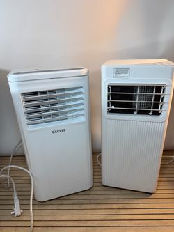 2 Portable Air Conditioners 8,000 BTU Each – For Repair / Parts