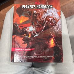 DND 5th Edition. Dungeons & Dragons 2014 5th Edition Players Handbook with 7-piece Dice Set 