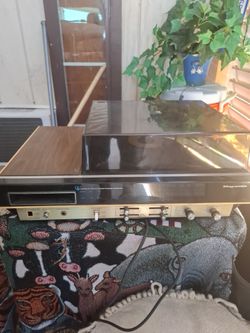 Antique record player