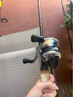 Zebco spinning reel and rod
