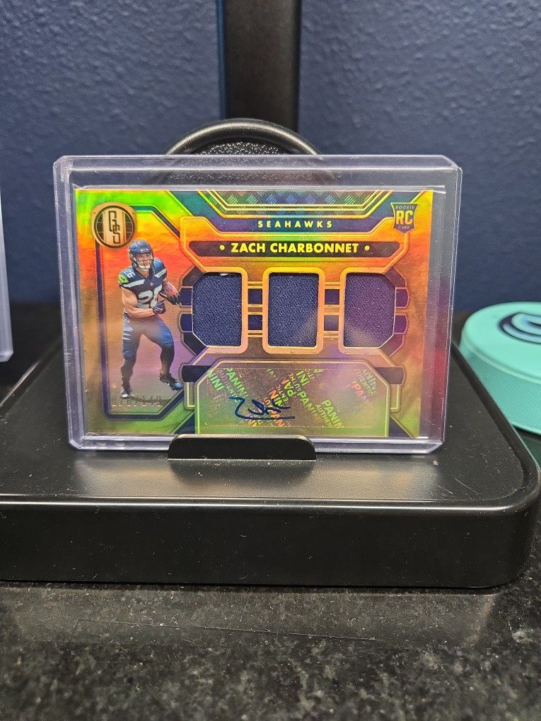 Zach Charbonet Rookie Autograph Relic /149