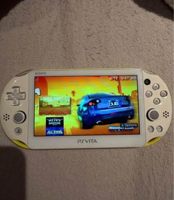 Sony OLED Modded PS Vita With Charger