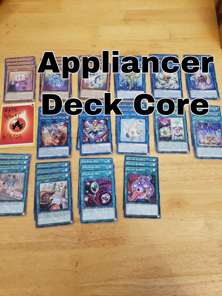 Yugioh Appliancer Deck Core 45 Cards