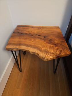 Live Edge, Solid Wood Table