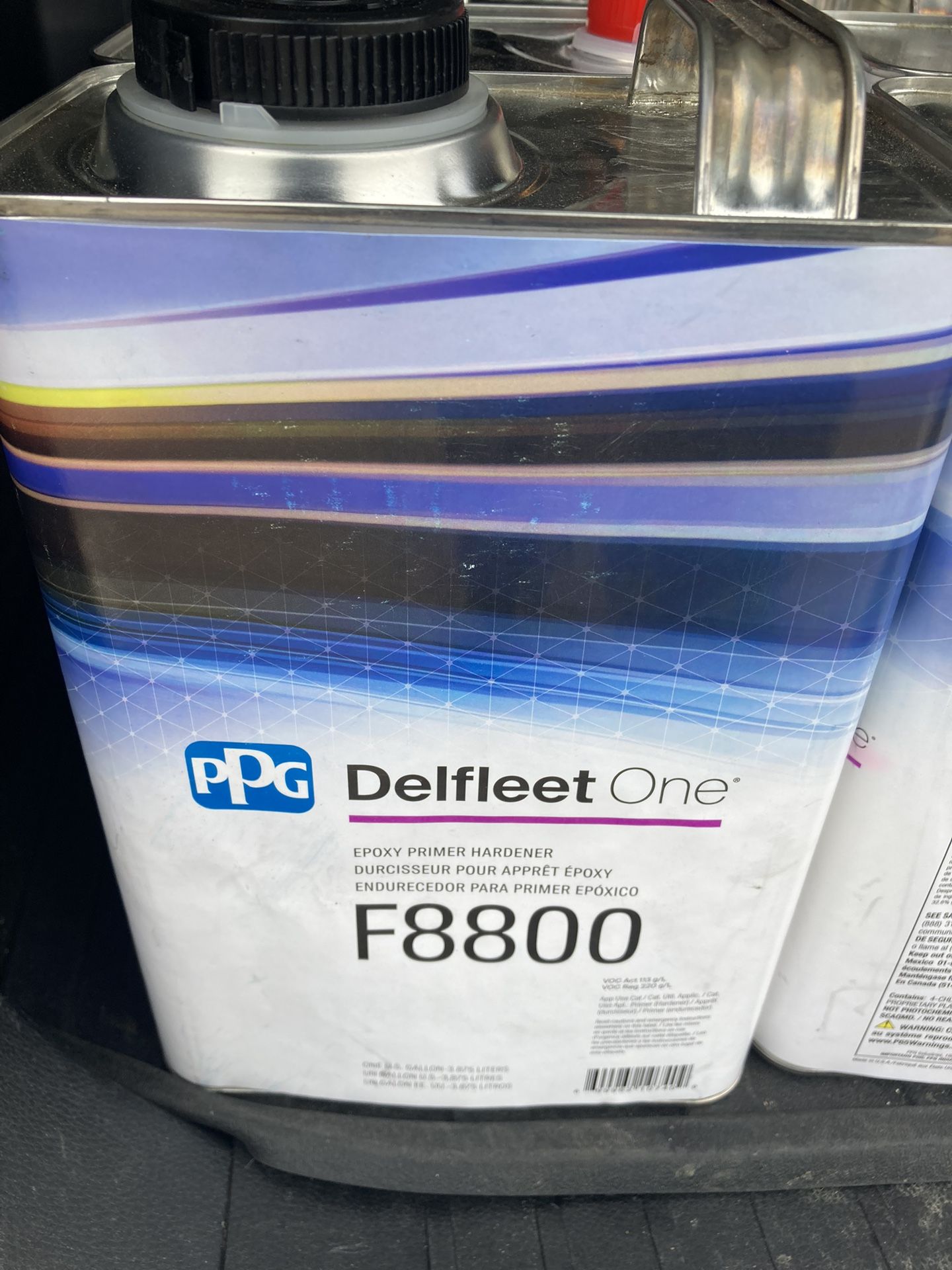 PPG Delfleet F8800 Epoxy Primer Hardener 1 Gallon pop