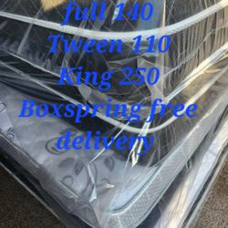 Mattress Pillow Top New 