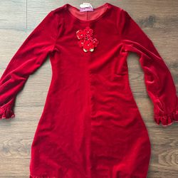 Girls Christmas Dress, 8-10Y