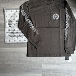 Chrome Heart Grey/White Long-Sleeve