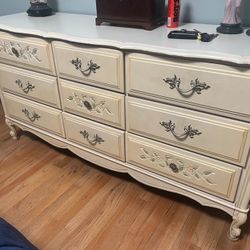 Vintage Girls White Furniture Set