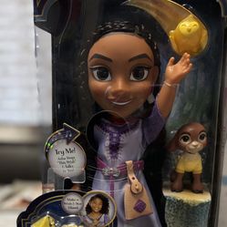 Disney Wish Asha with Valentino 