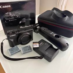 Canon Powershot G7x Mark III Camera