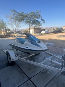 Sea-Doo SP Jet Ski — Bombardier 2-Stroke — With Trailer