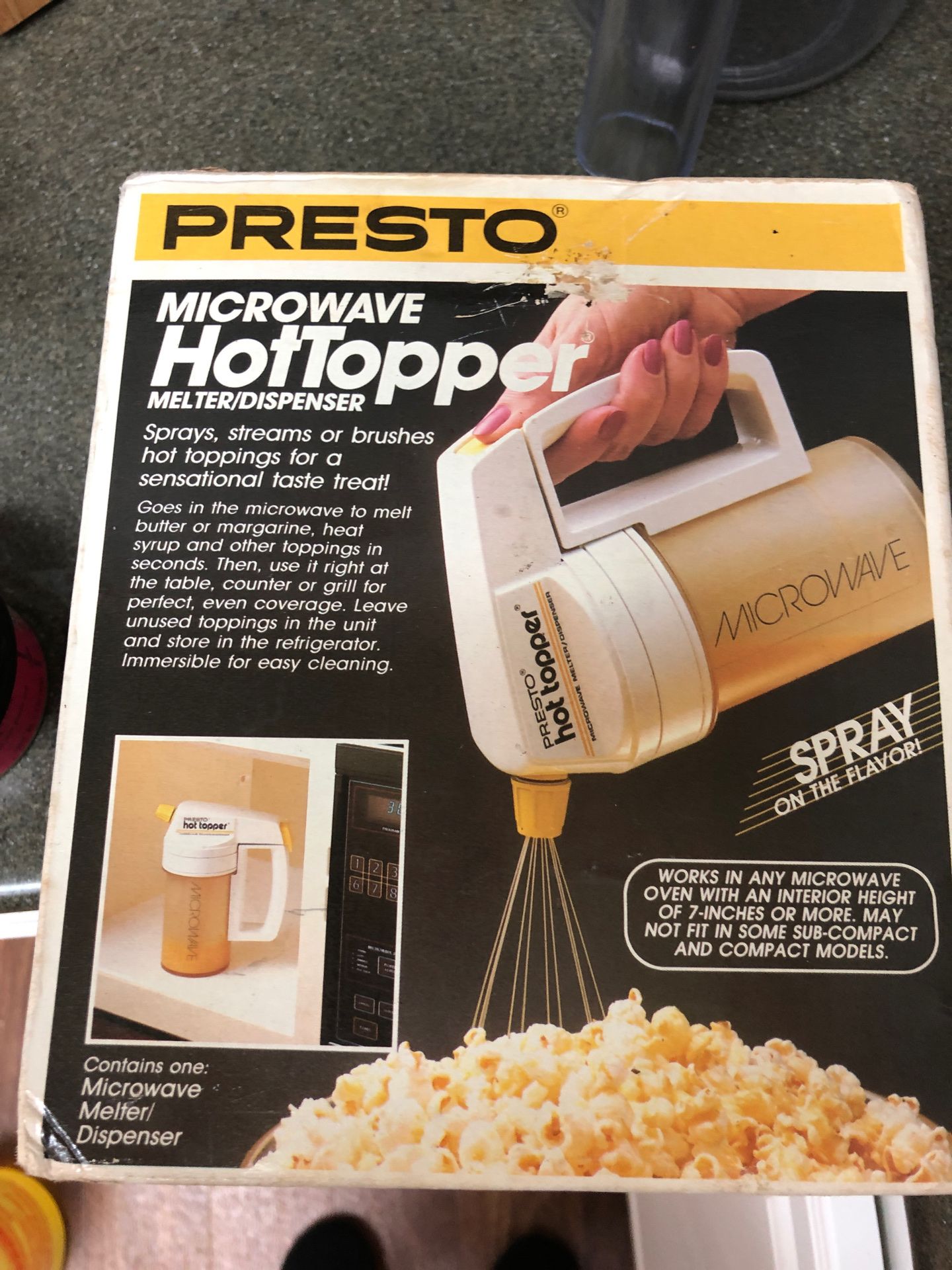 Presto microwave hot topper