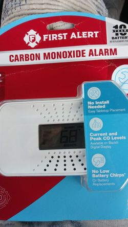 First Alert- Carbon Monoxide Alarm