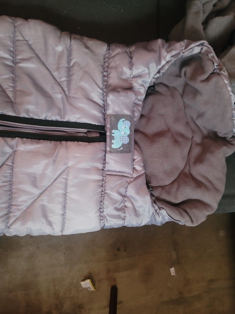 Lemonda Winter Outdoor Tour Waterproof Baby Infant Stroller Sleeping Bag (Grey)