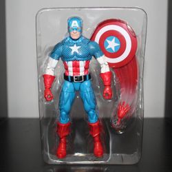 Marvel Legends Series Marvel Wave 1 Retro Card Collection Captain America