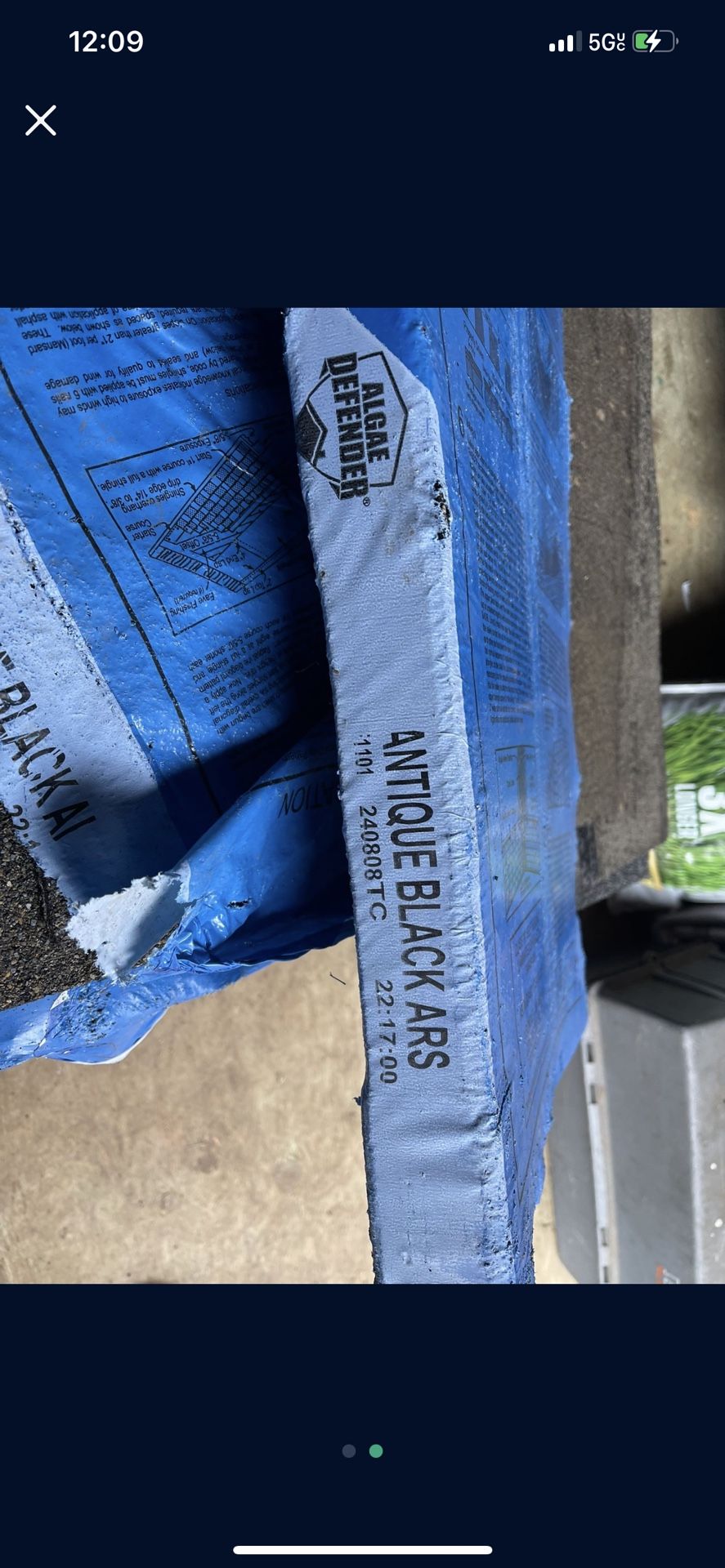 Pabco Antique Black Asphalt Shingles