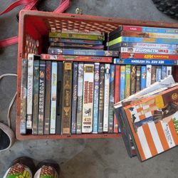 2 Boxes Full Of DVDs 