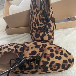 Cheetah  Shoes Flats 