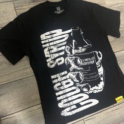 That’s A Lot Of Cough Syrup Black Warning Tee Size Small