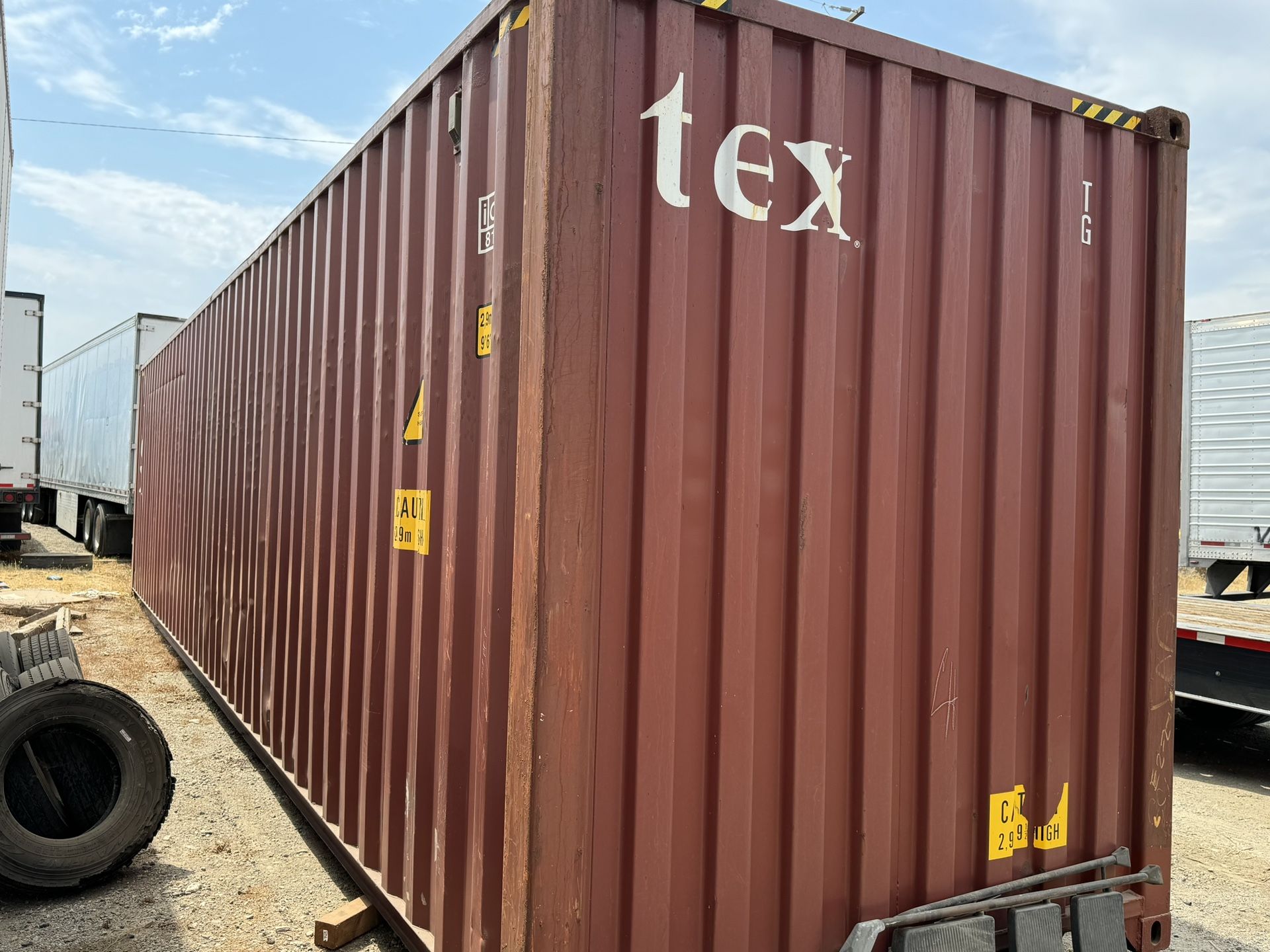 Shipping Container 40 Pay On Delivery.