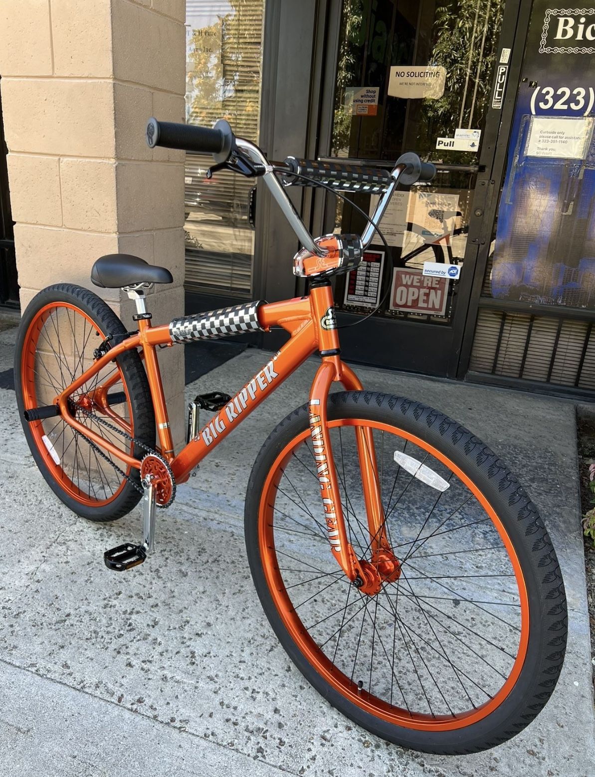 SE Bikes Big Ripper Big BMX Bike Copper