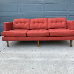 West Elm Peggy Sofa Couch FREE DELIVERY