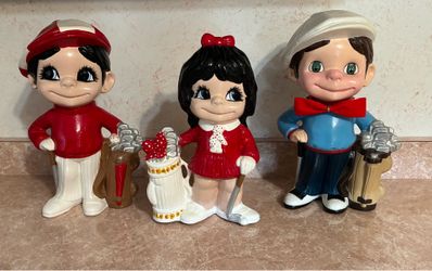 Ceramic Golfers