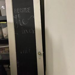 Vintage Chalk White Door 