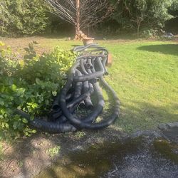 Drain pipe, flex, pvc, , couplers, new