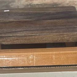 “Wood Decor Tray Riser – Stylish & New! $10”
