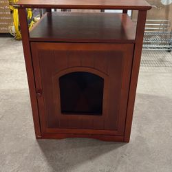Printer Cabinet And Cat House.