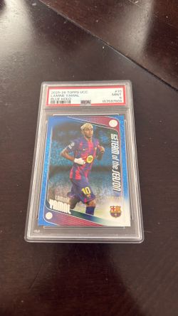 Lamine Yamal Blue Holo Foil #56/150