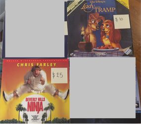 Laserdiscs action Disney Japanese press