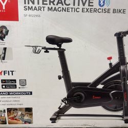INTERACTIVE SMART MAGNETIC EXERCISE BIKE