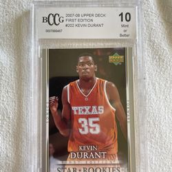 2007-08 Upper Deck First Edition Kevin Durant RC 10