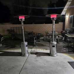 Heaters, Chairs, Tables