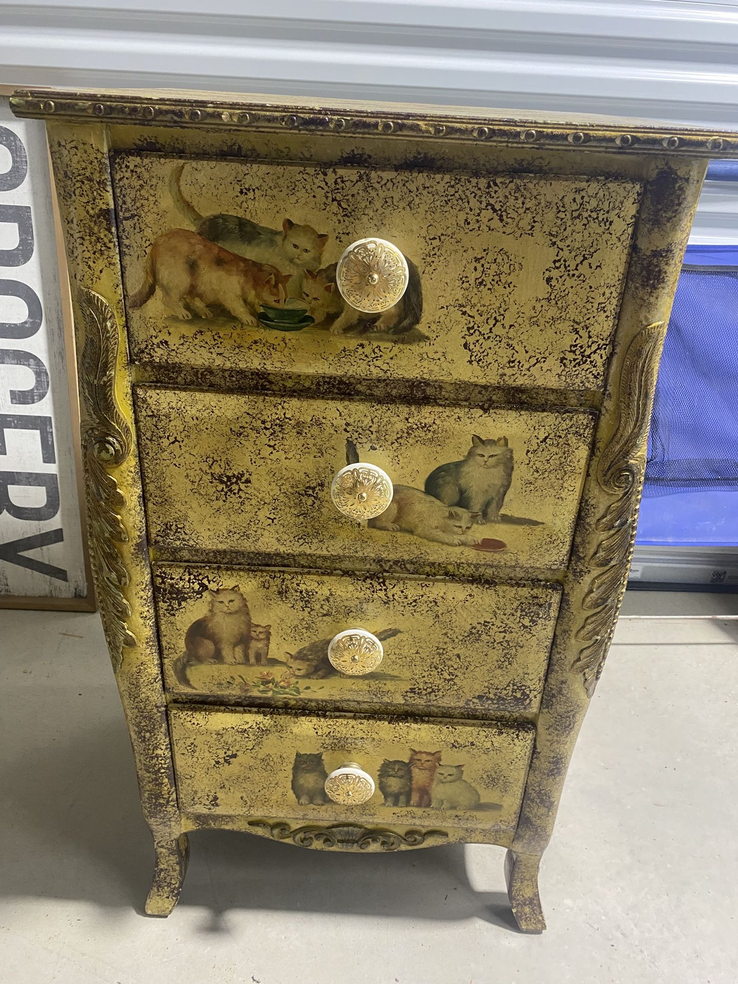 Hand painted Dresser