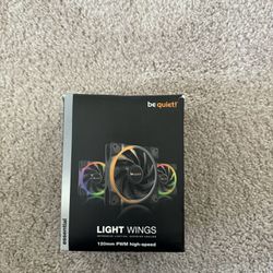 Be Quiet Light Wings 120mm PWM High Speed Triple Pack