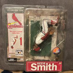 McFarlane Ozzie Smith Cardinals Figure Cooperstown Collection Series 4 Backflip