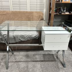 Glass Desk